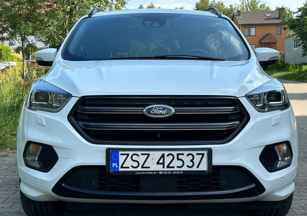 Ford Kuga cena 84900 przebieg: 172000, rok produkcji 2018 z Szczecinek małe 326